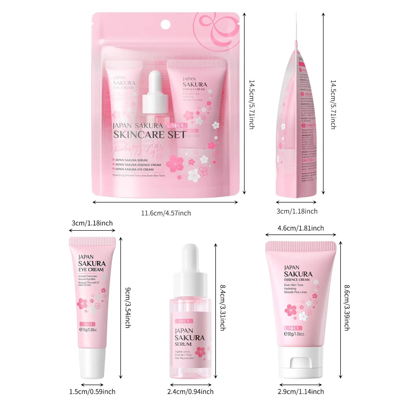 Sakura Facial Skincare Kit