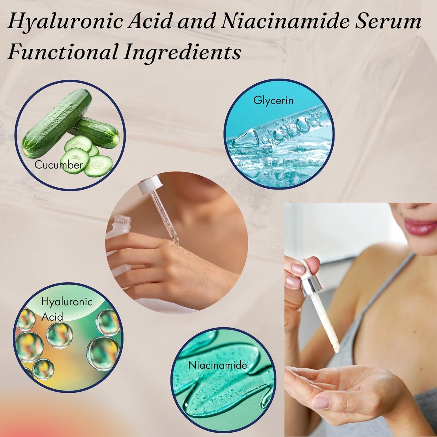 Hyaluronic Acid & Niacinamide Hydrating Serum