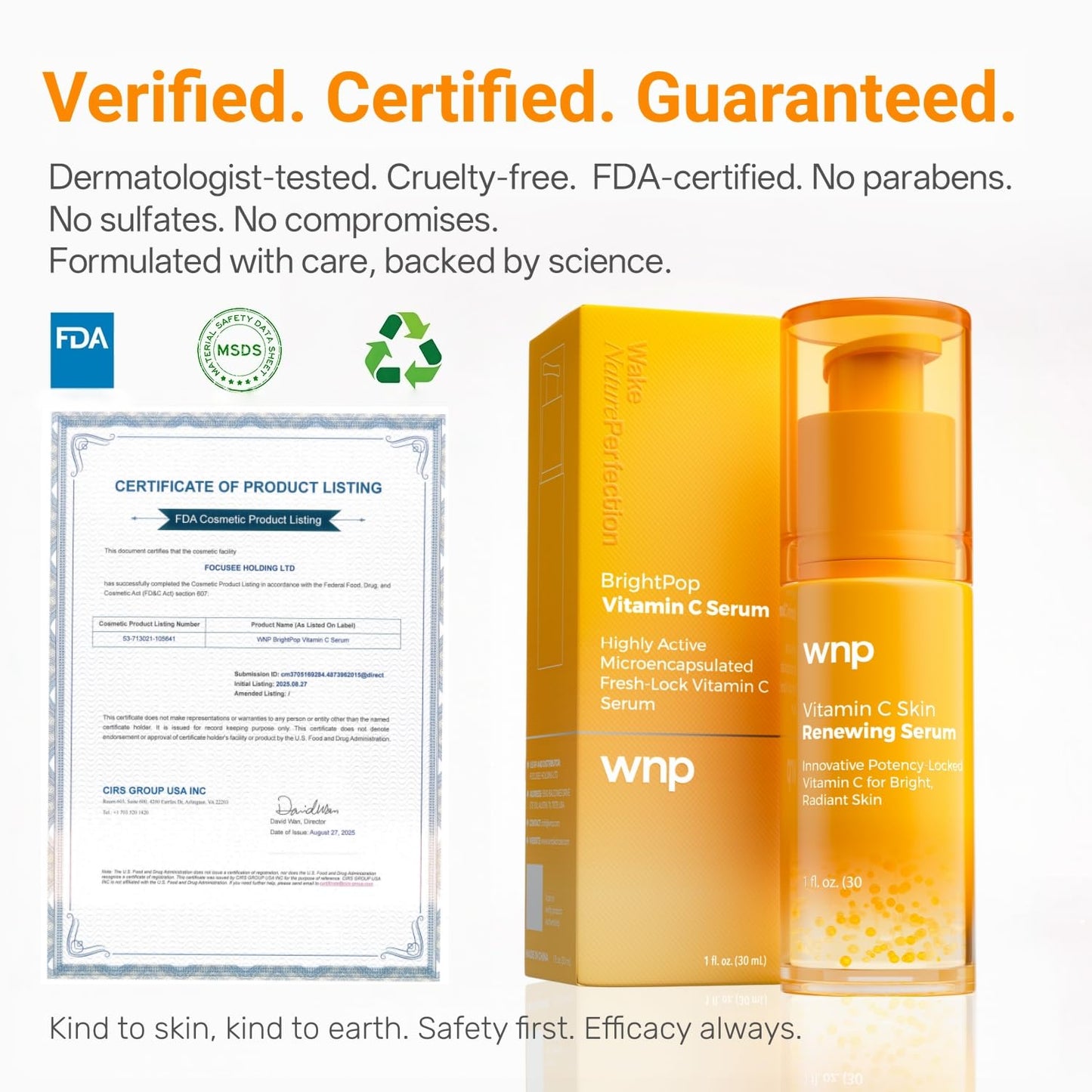 Vitamin C Brightening Facial Serum