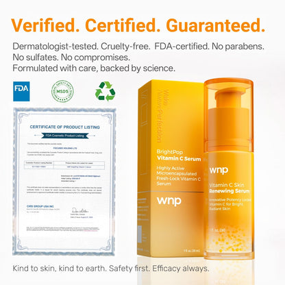 Vitamin C Brightening Facial Serum