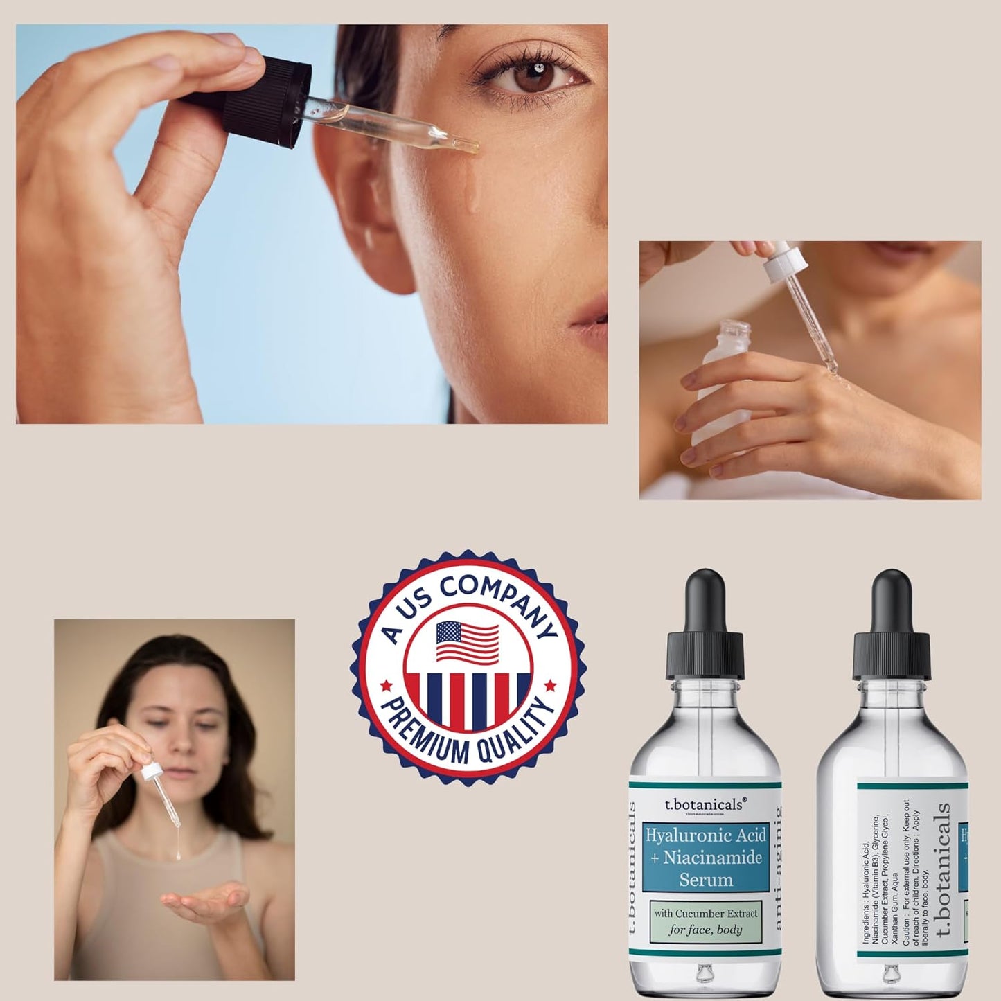 Hyaluronic Acid & Niacinamide Hydrating Serum